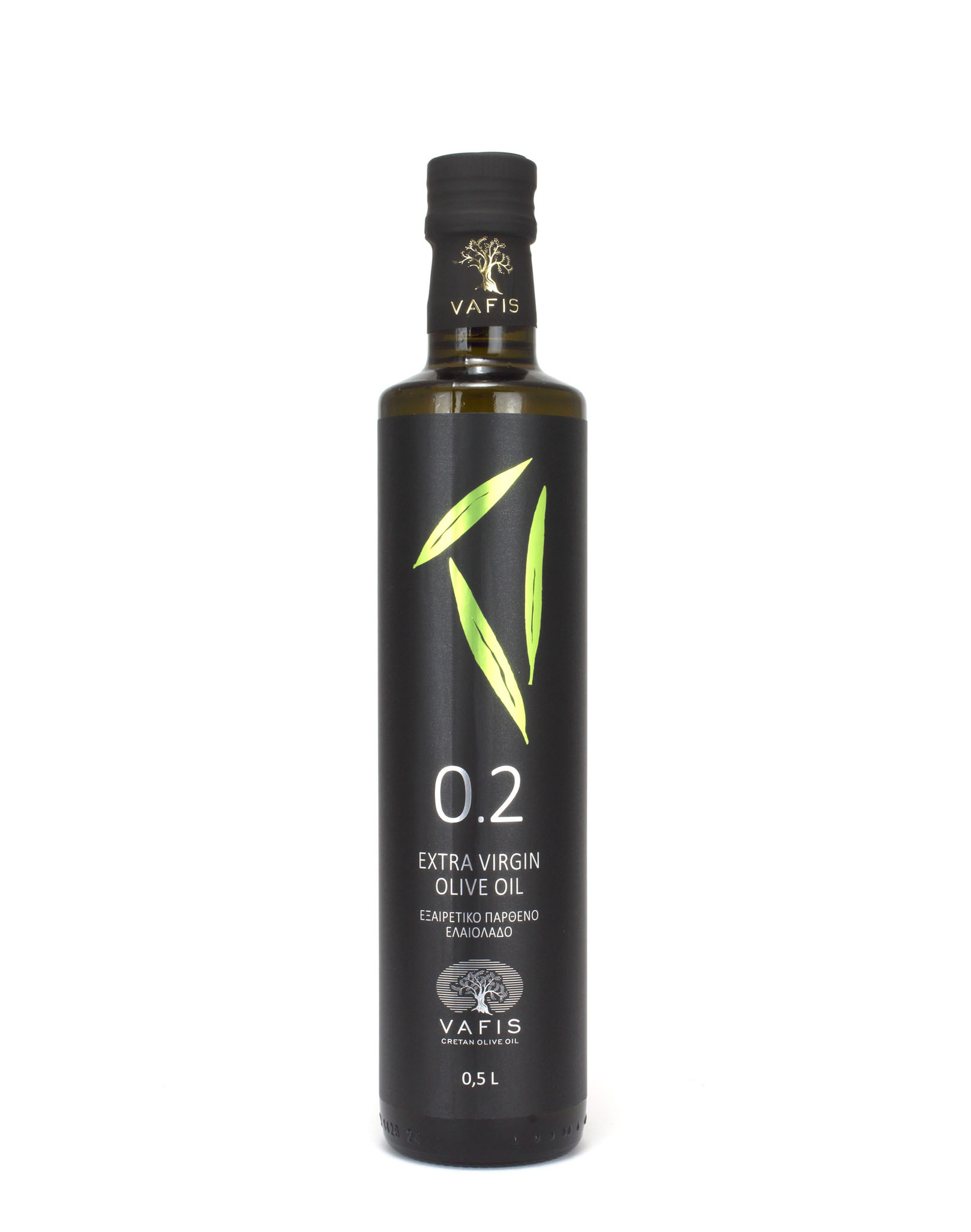 Vafis 0.2 Extra Virgin Olive Oil, 500ml Bottle