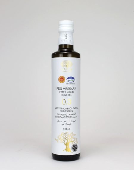 Vafis PDO Messara 0.3 Extra Virgin Olive Oil, 500ml Bottle
