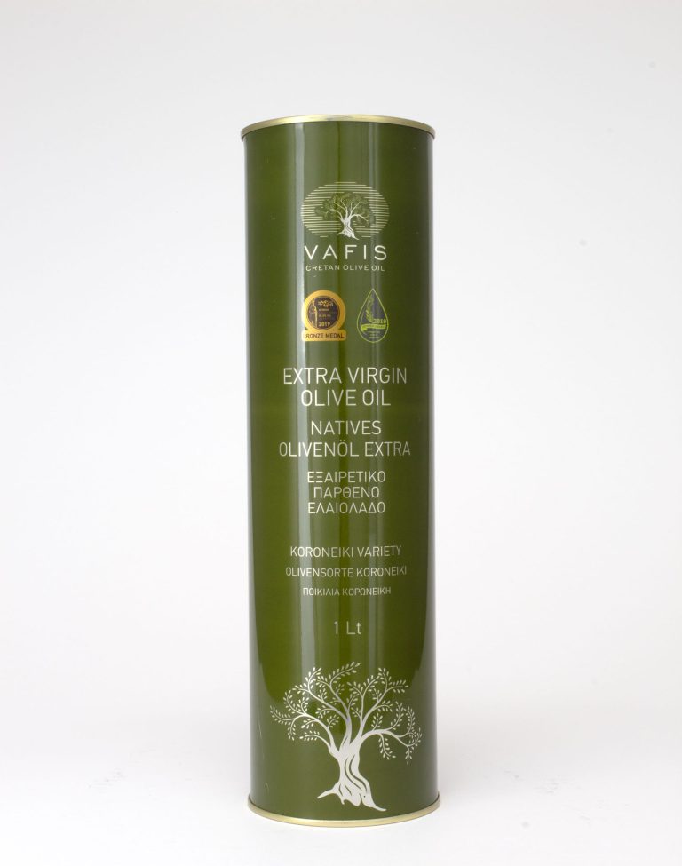 Vafis Extra Virgin Olive Oil, 1L Tube