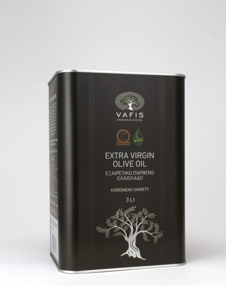 Vafis Extra Virgin Olive Oil, 3L Tin