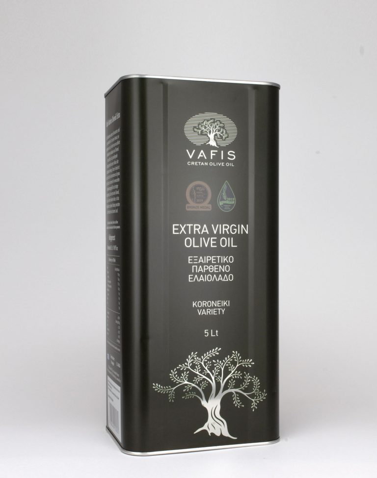 Vafis Extra Virgin Olive Oil, 5L Tin