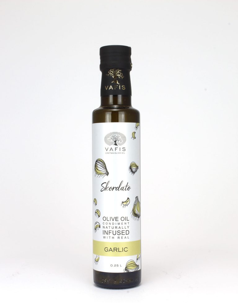 Vafis Garlic Infused Olive Oil, 250ml Bottle