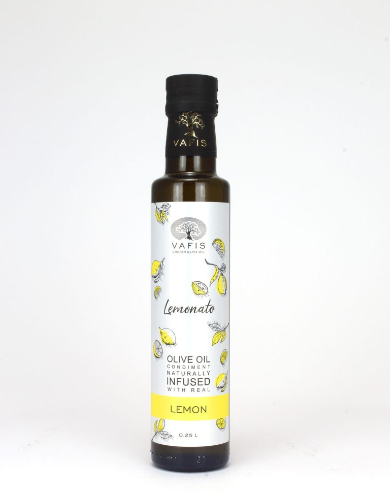 Vafis Lemon Infused Olive Oil, 250ml Bottle